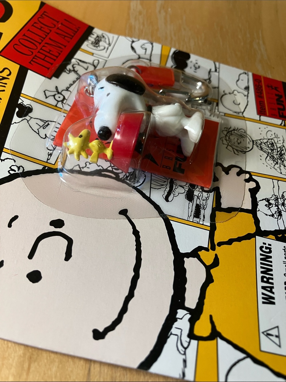 Peanuts Snoopy and Woodstock Keychain by Basic Fun - Picture 5 of 8